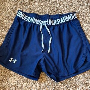 Under armour navy shorts